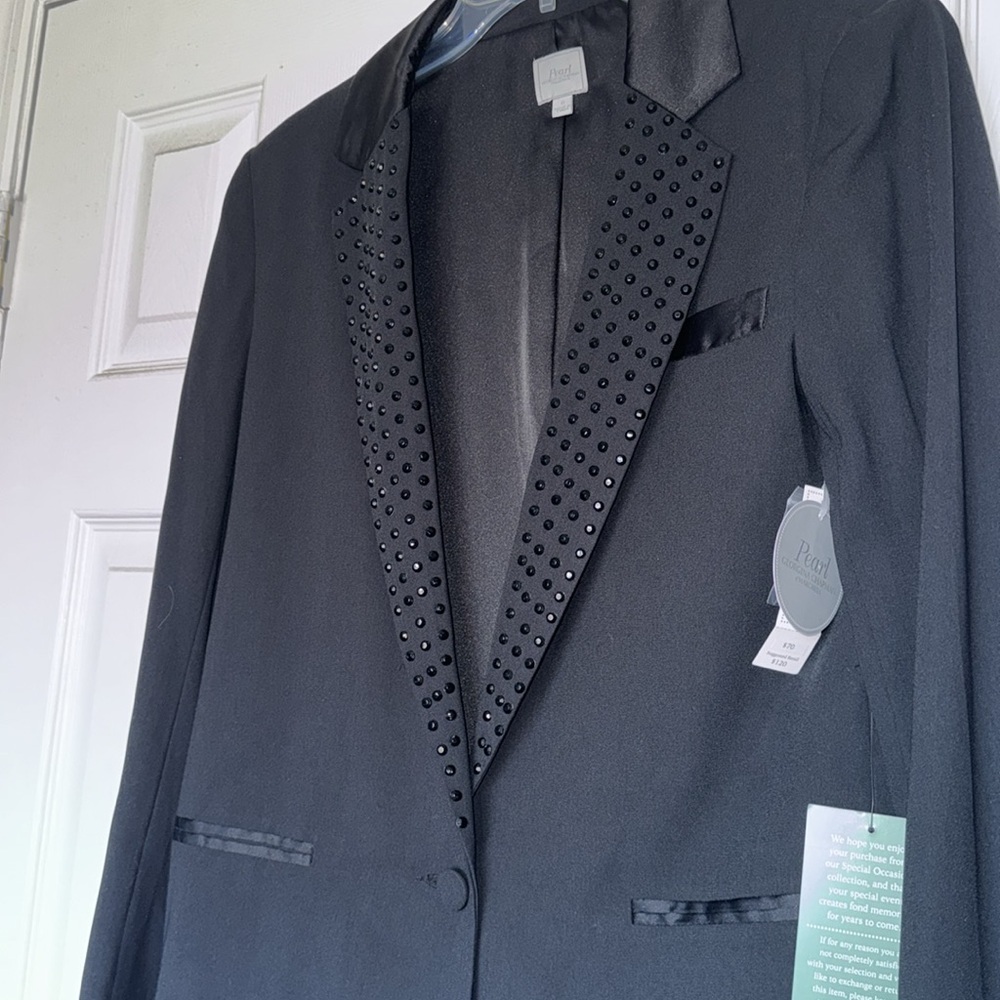 BRAND NEW WOMENS BLAZER BLACK SIZE 6 - Picture 8 of 10